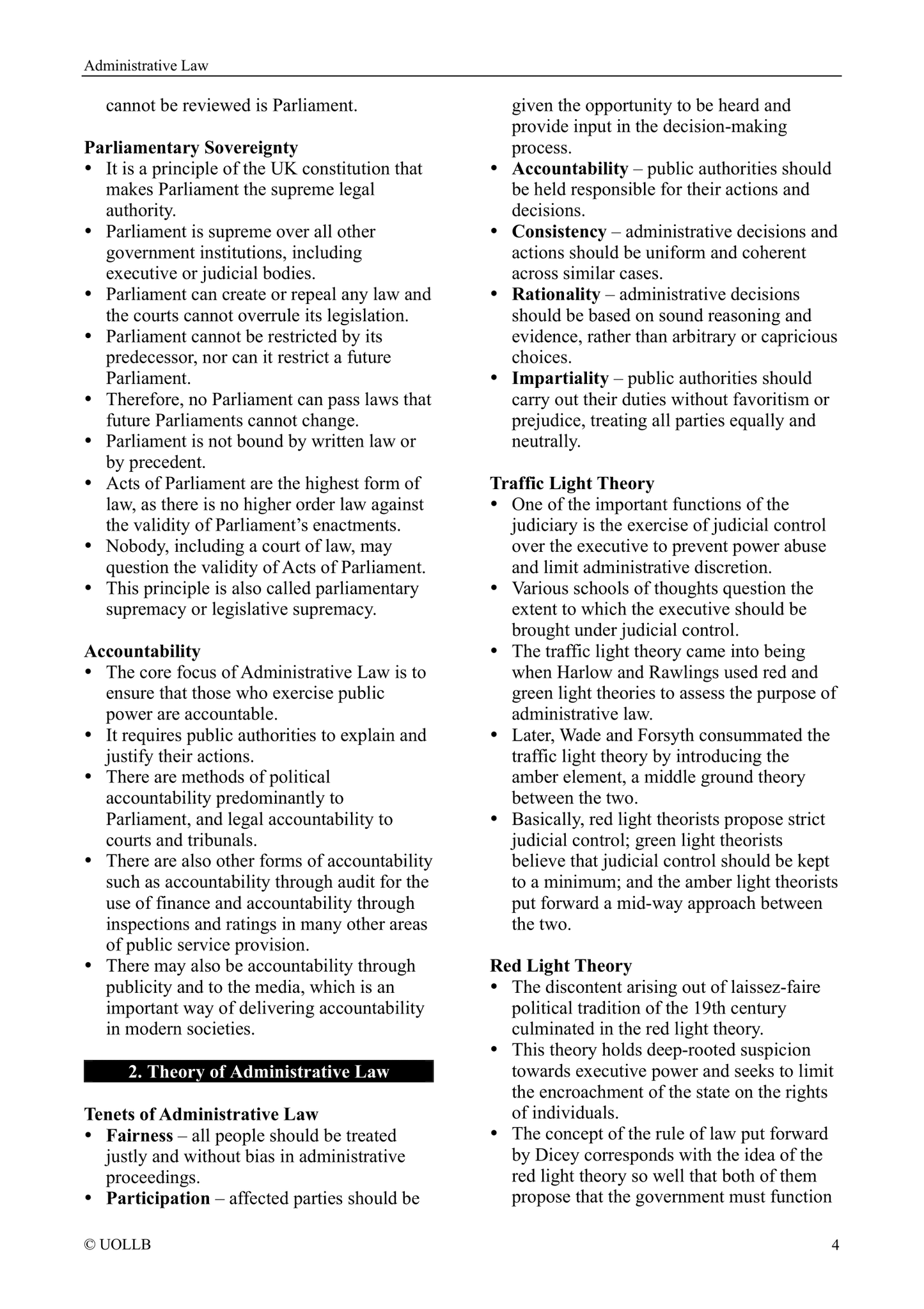 Administrative Law