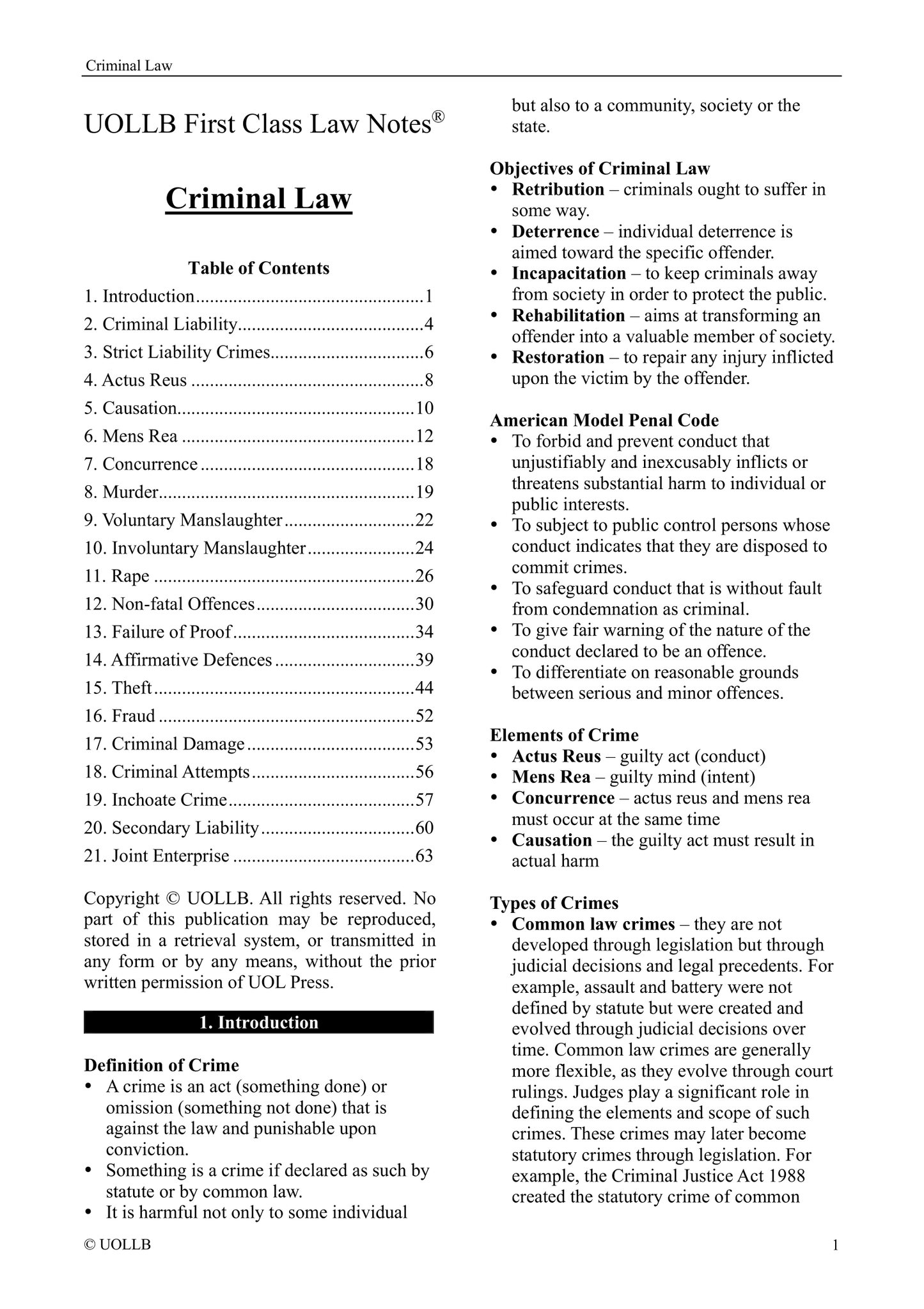 Criminal Law