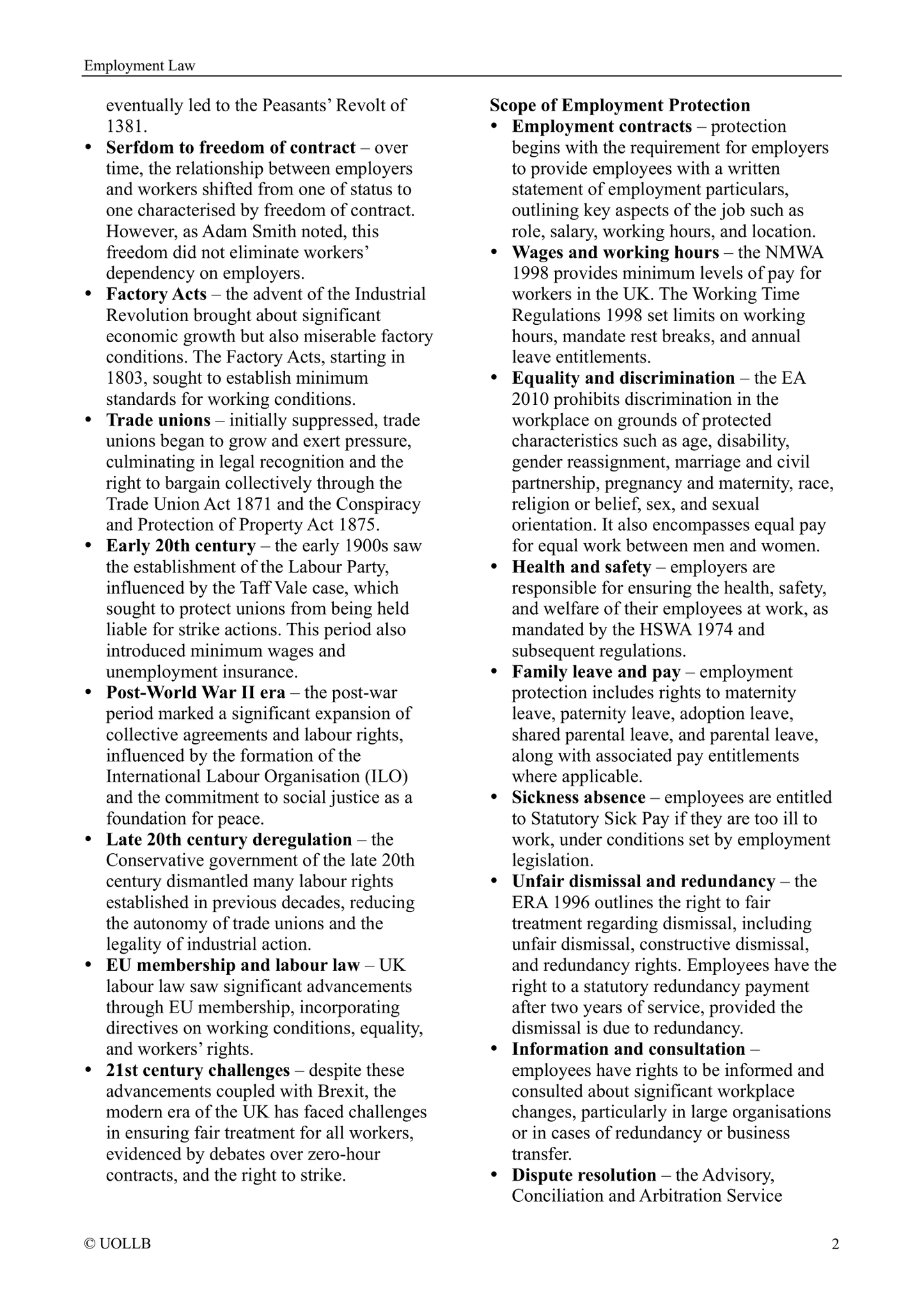 Employment Law