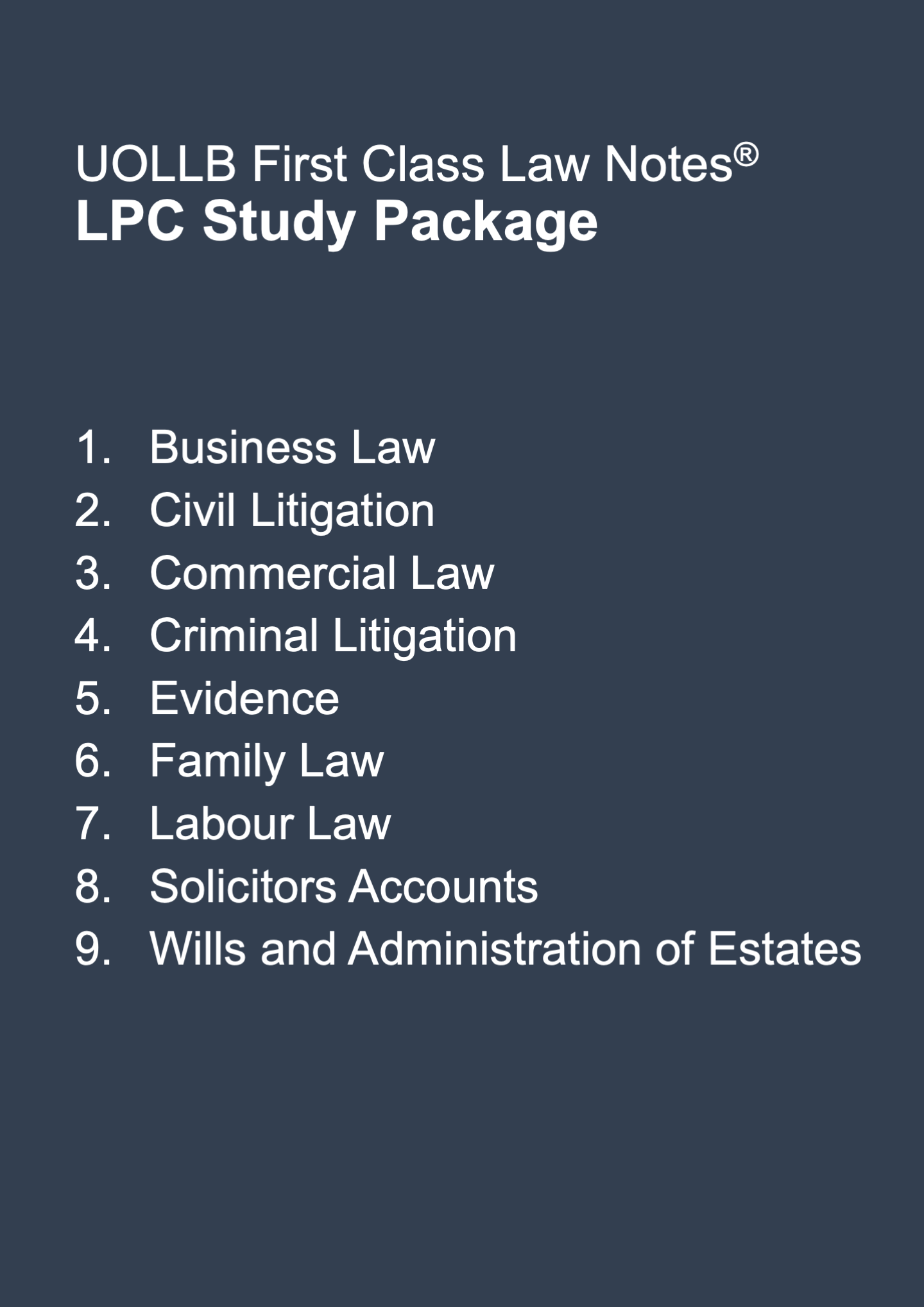 LPC Study Package
