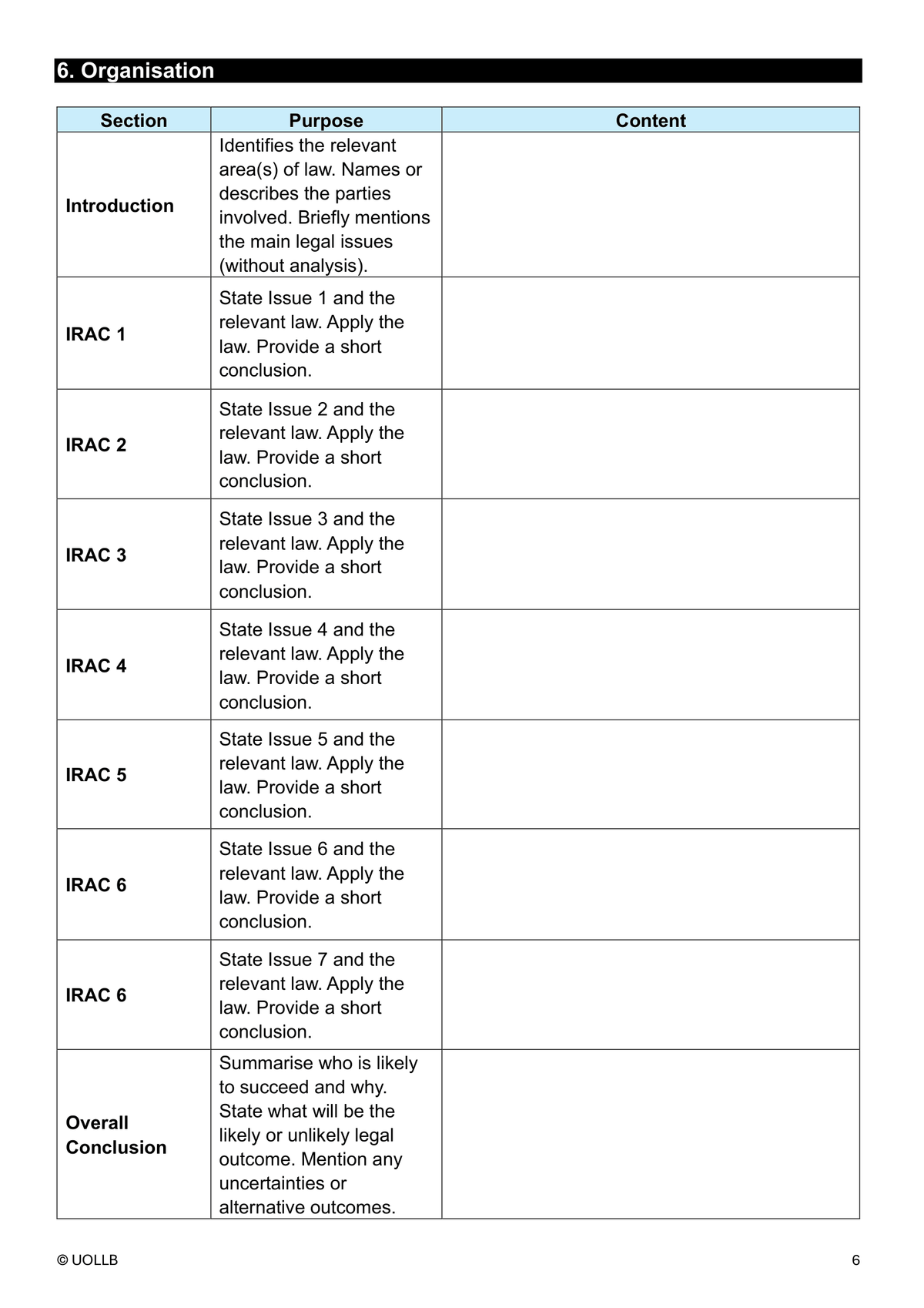 Law Study Planner