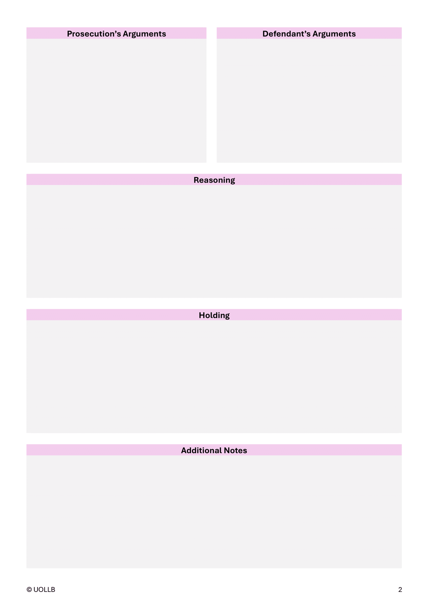 Law Study Planner