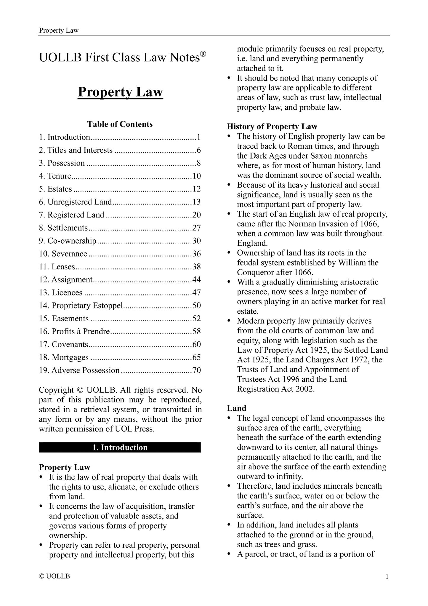 Property Law