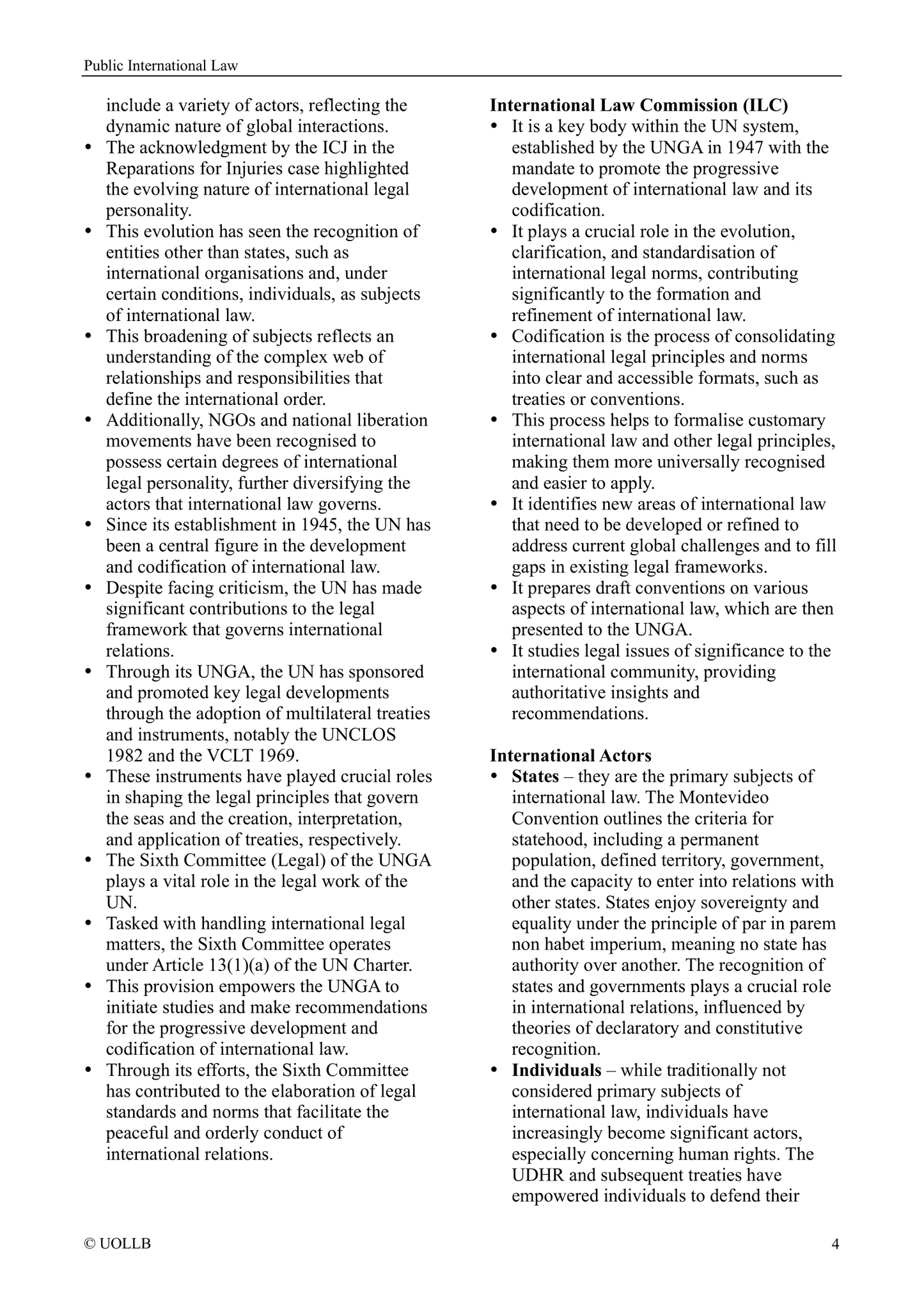 Public International Law