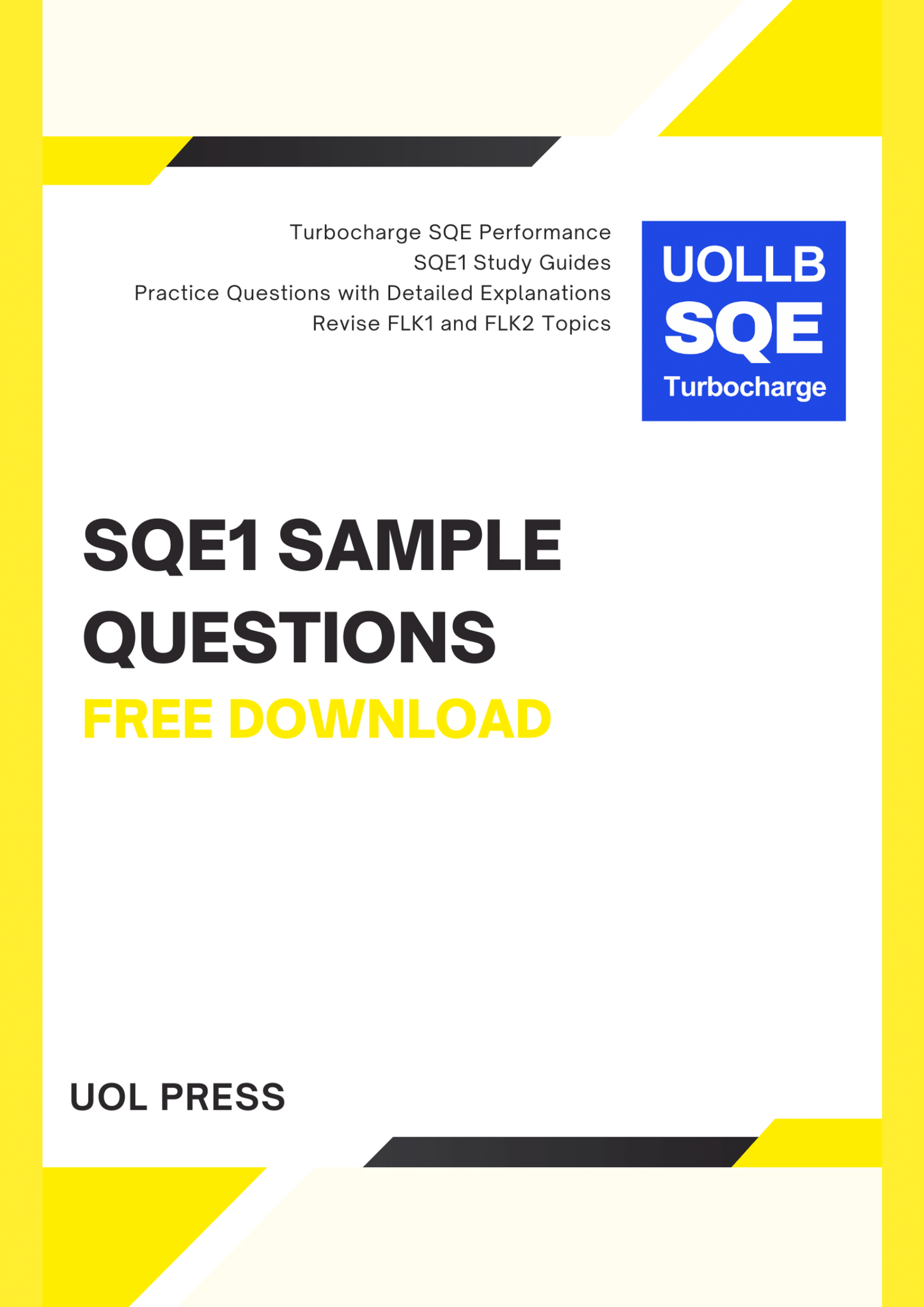SQE1 Sample Questions