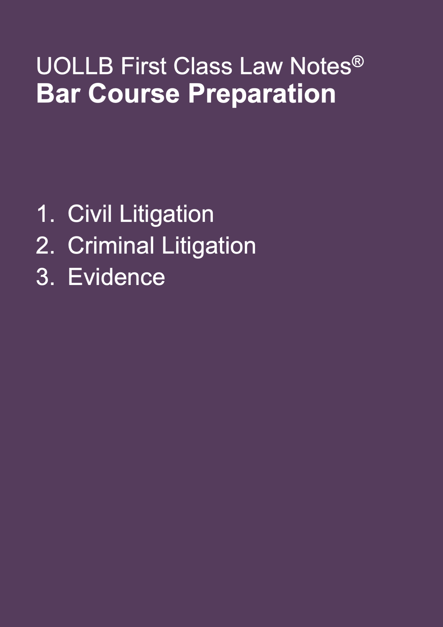 Bar Training Course | Bar Practice Course – UOLLB®
