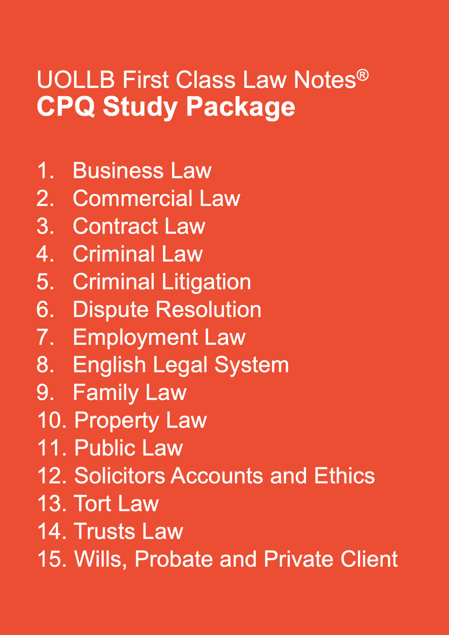 CPQ Study Package