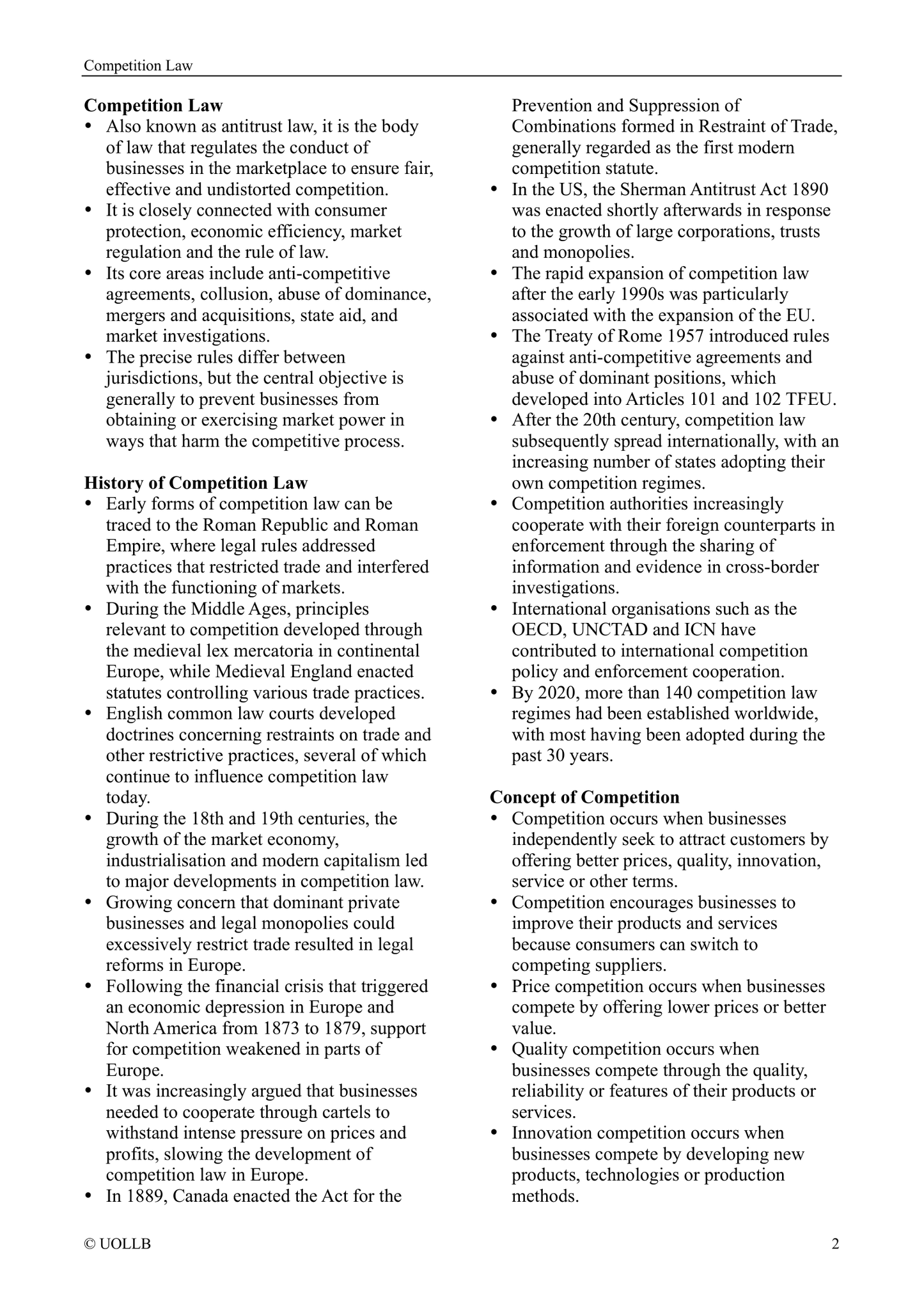 Competition Law