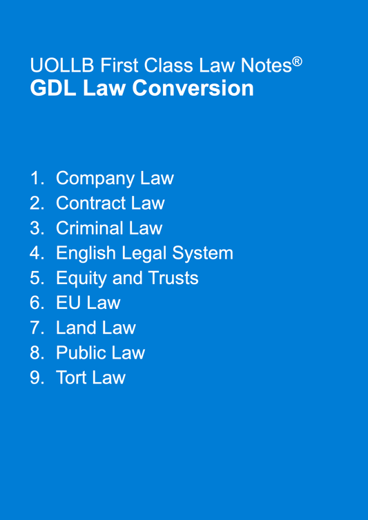 GDL Law Conversion