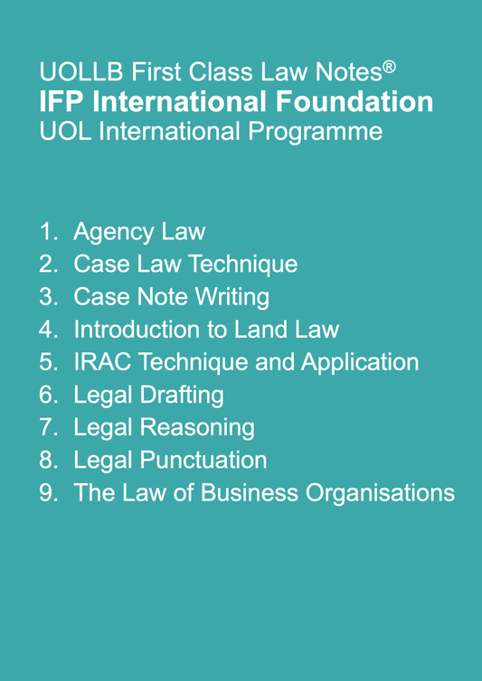 UOL International Foundation Programme (IFP)