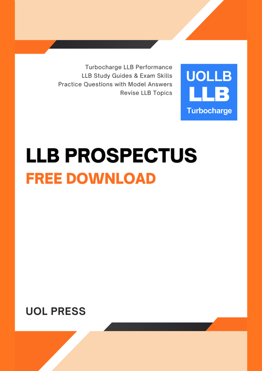 LLB Prospectus (Free Download)