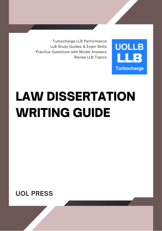 Law Dissertation Writing Guide