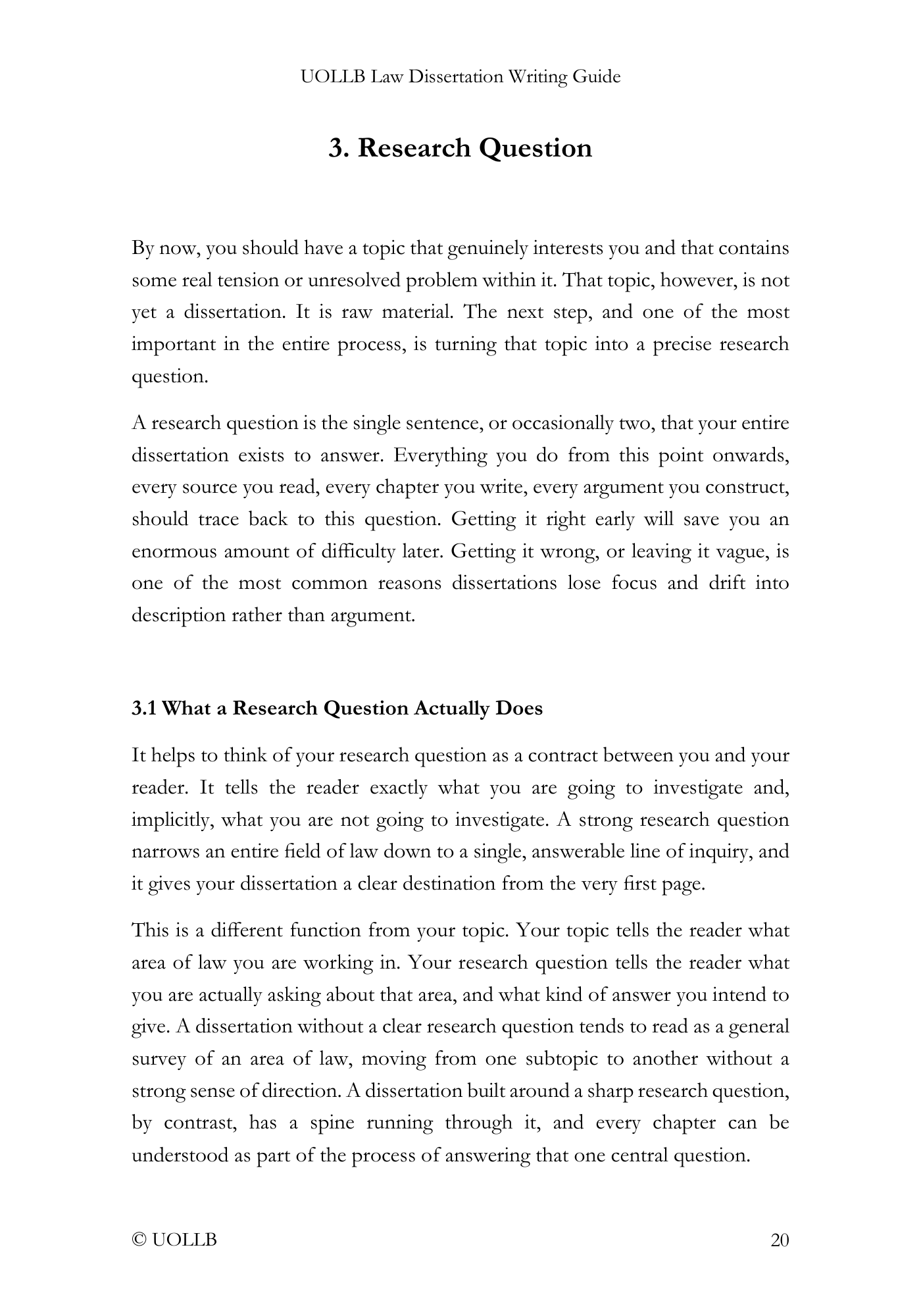 Law Dissertation Writing Guide