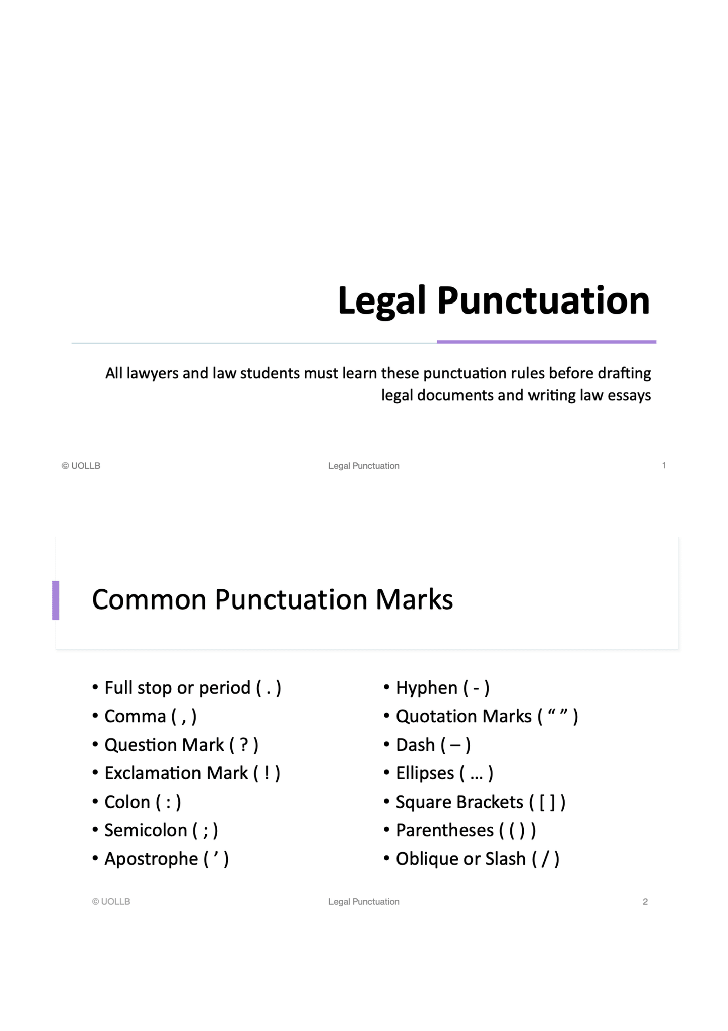 Law Exam Guide