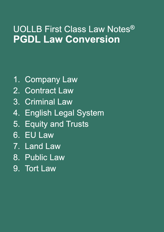 PGDL Law Conversion