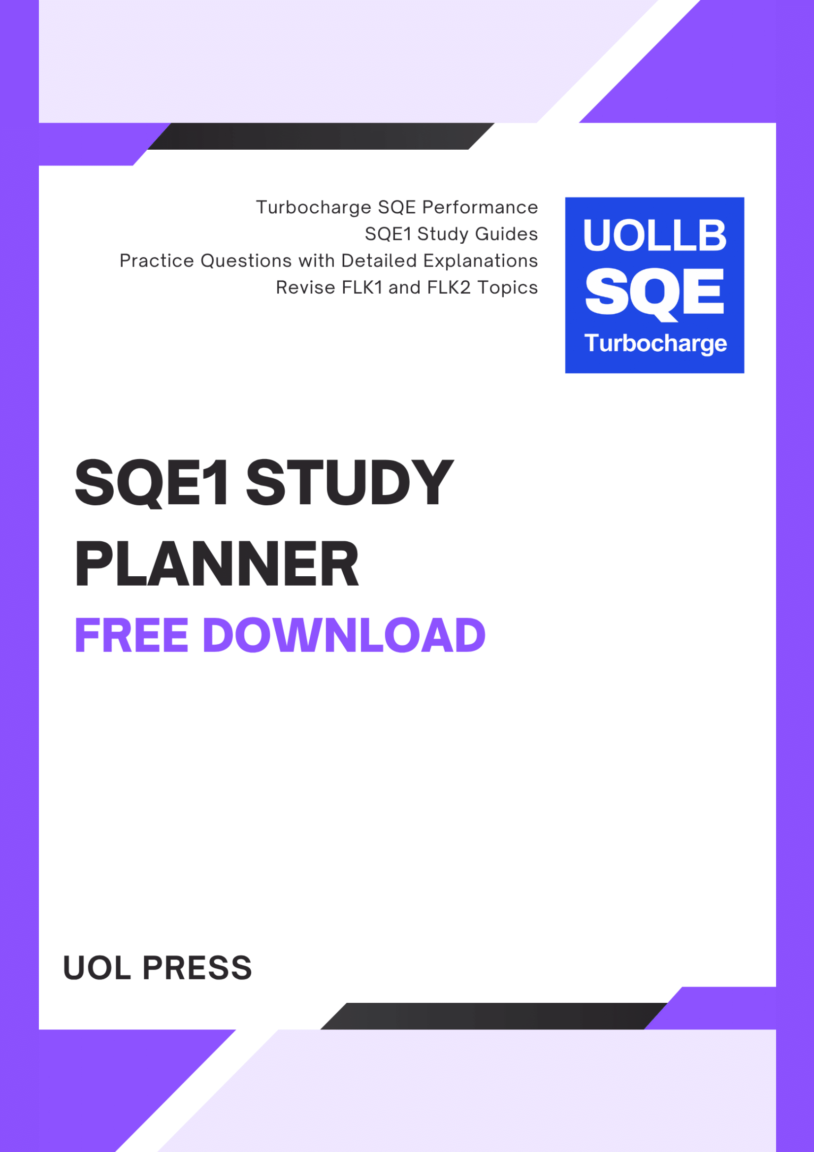 SQE1 Study Planner